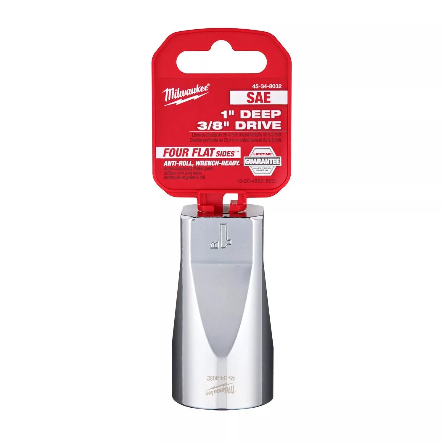 1 In. X 3/8 In. Drive Sae 6 Point Deep Socket