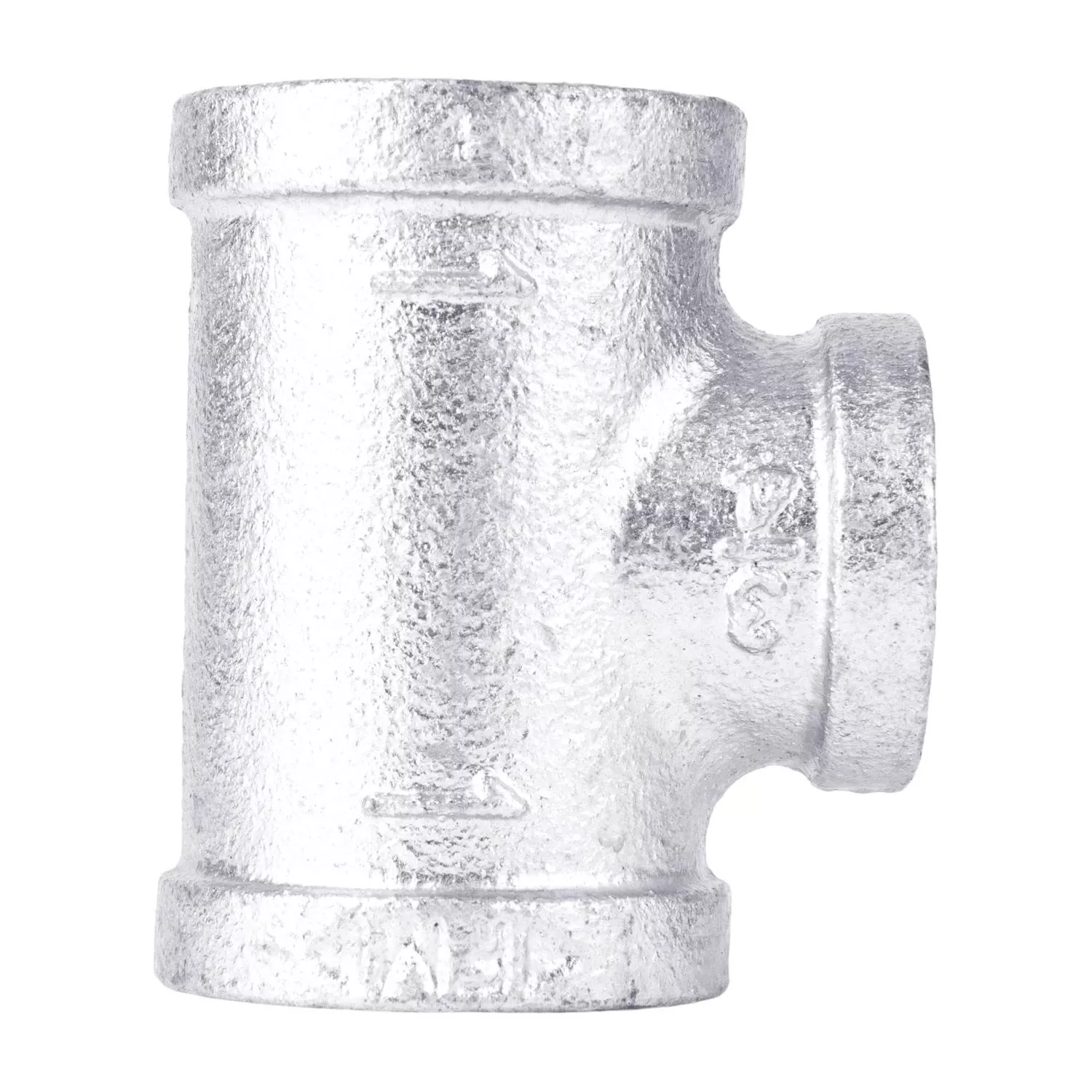 1 x 1 x 3/4 In. Galvanized Pipe Reducing Tee