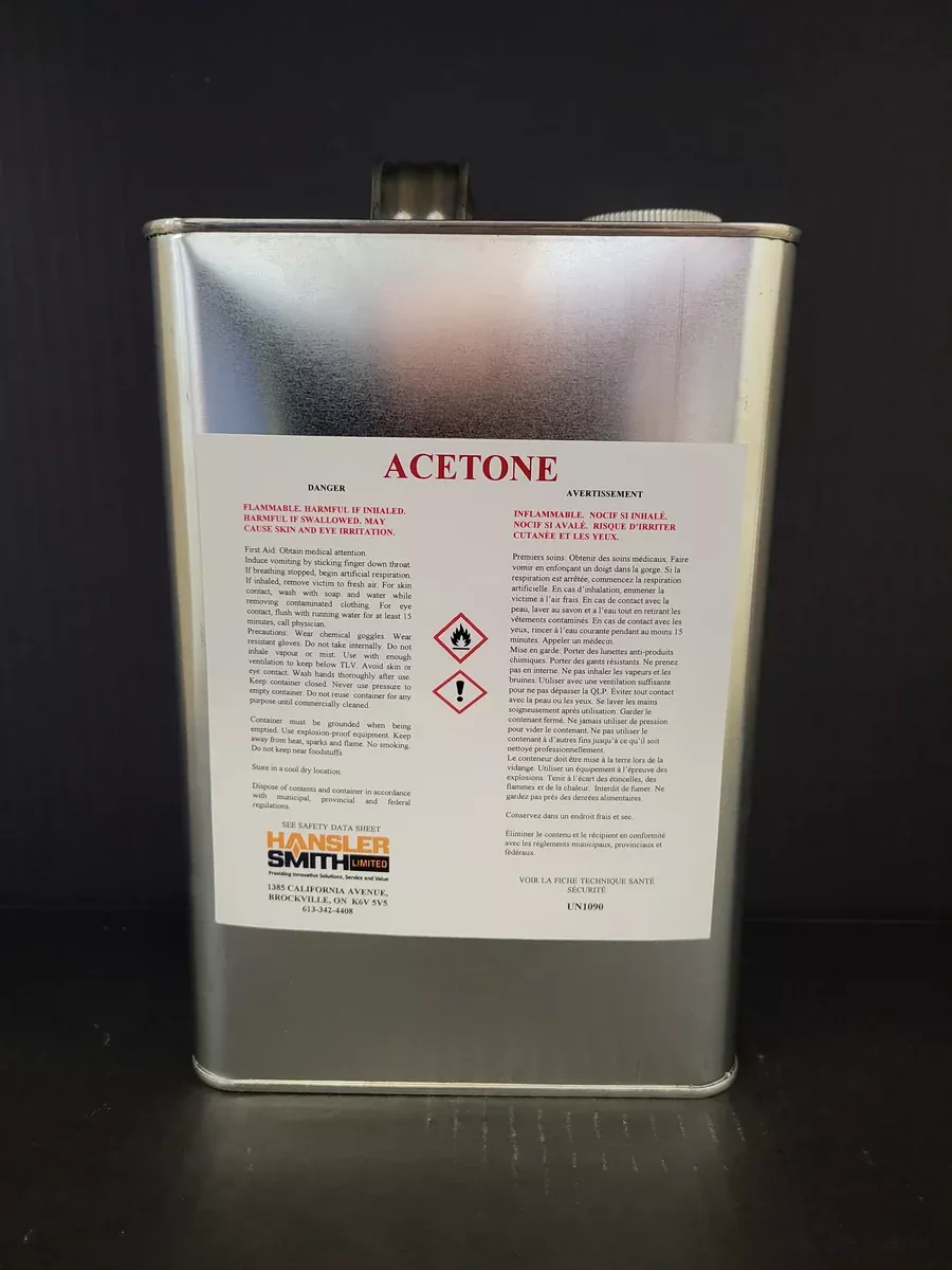 Acetone - BSC 3.78 L or 20 L