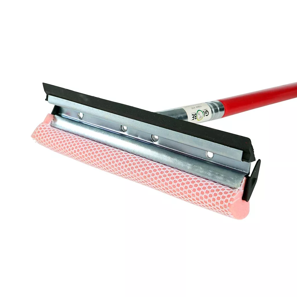 Auto Windshield Squeegee - Double-Sided, Wide With 22" Long Handle, 4105
