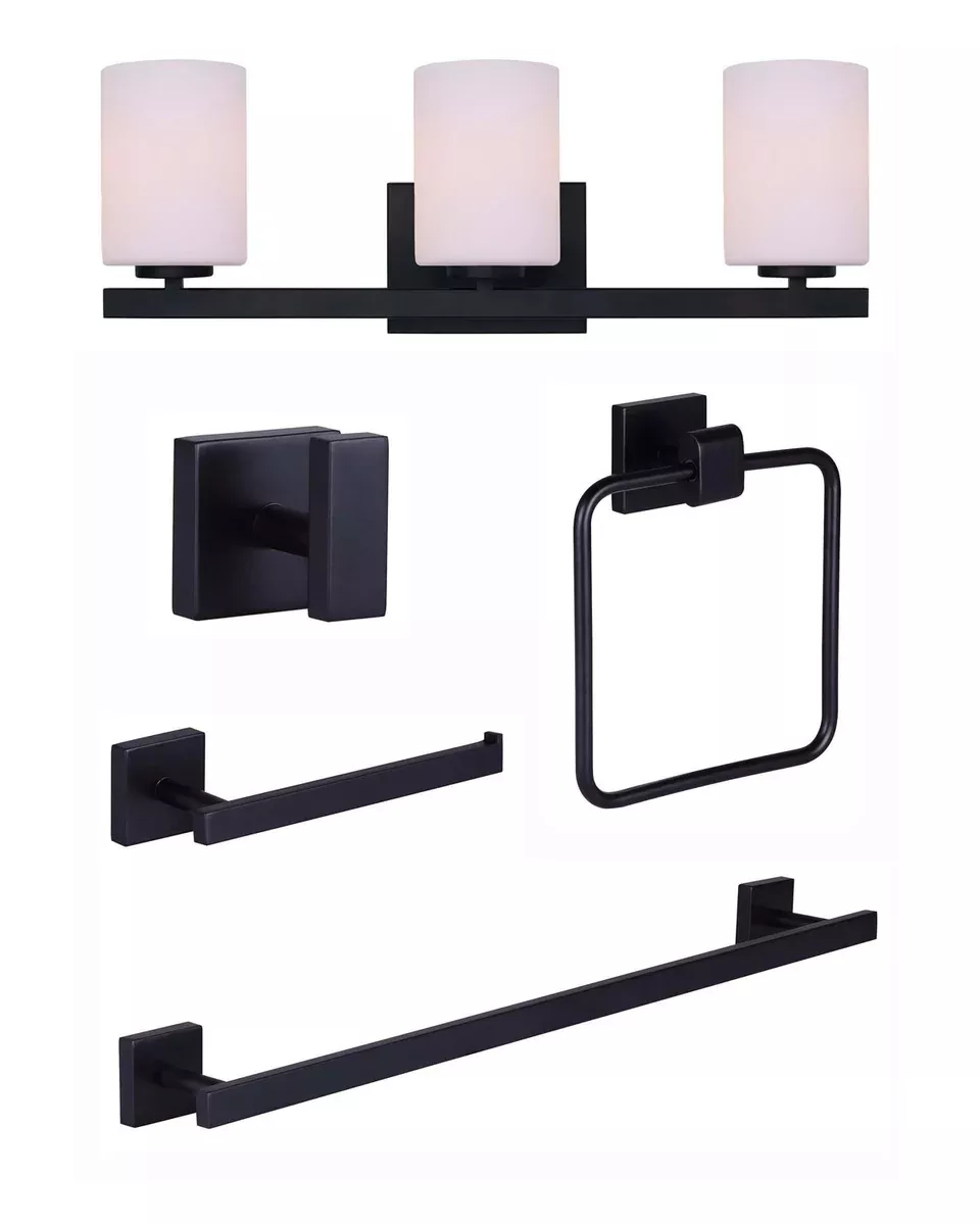 Bathroom Collection - Canarm Jae Bath Collection Multi Pack, R5JAE