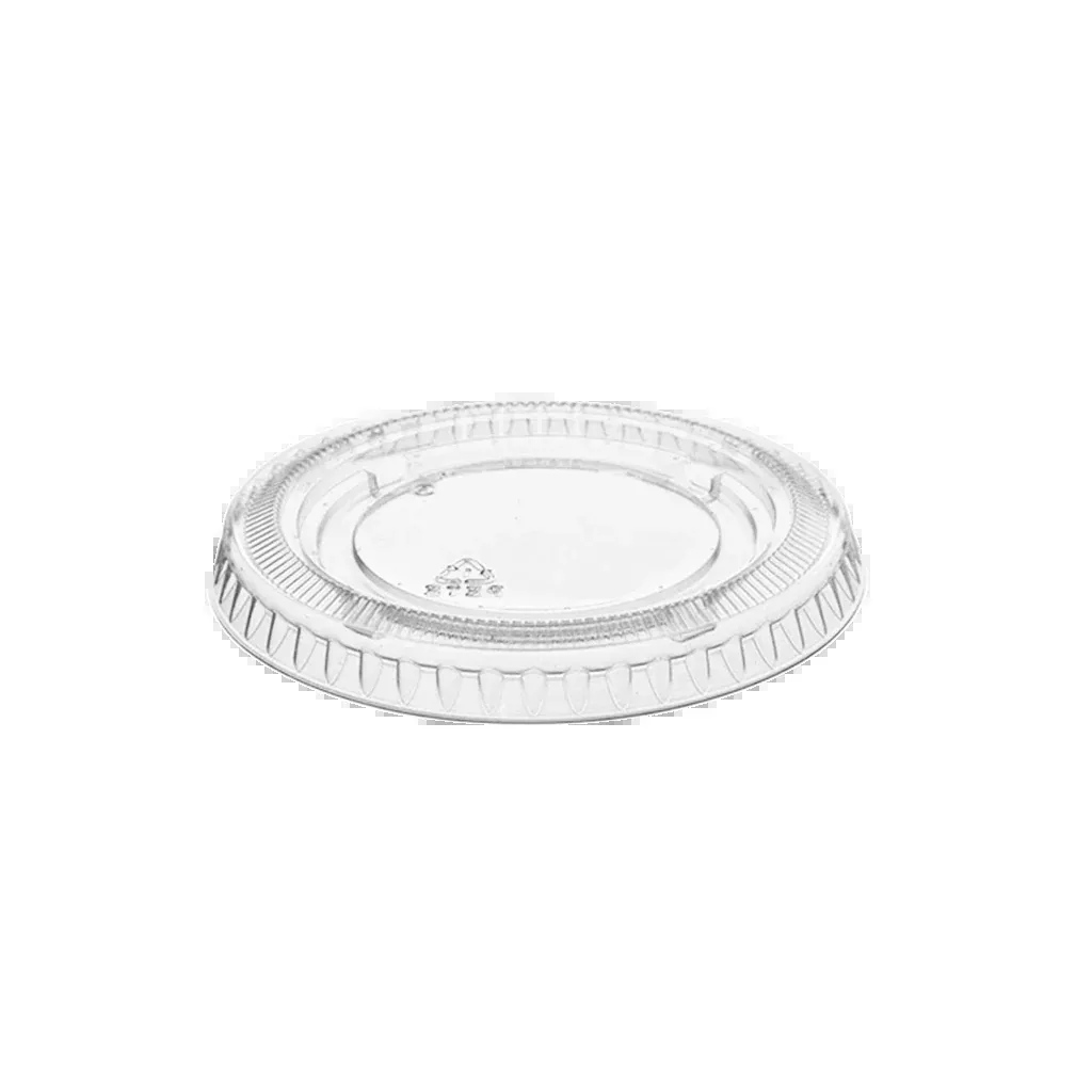 Compostable Cup Lids - Globe PLA Portion Cup Lids (Case of 2500), 6037