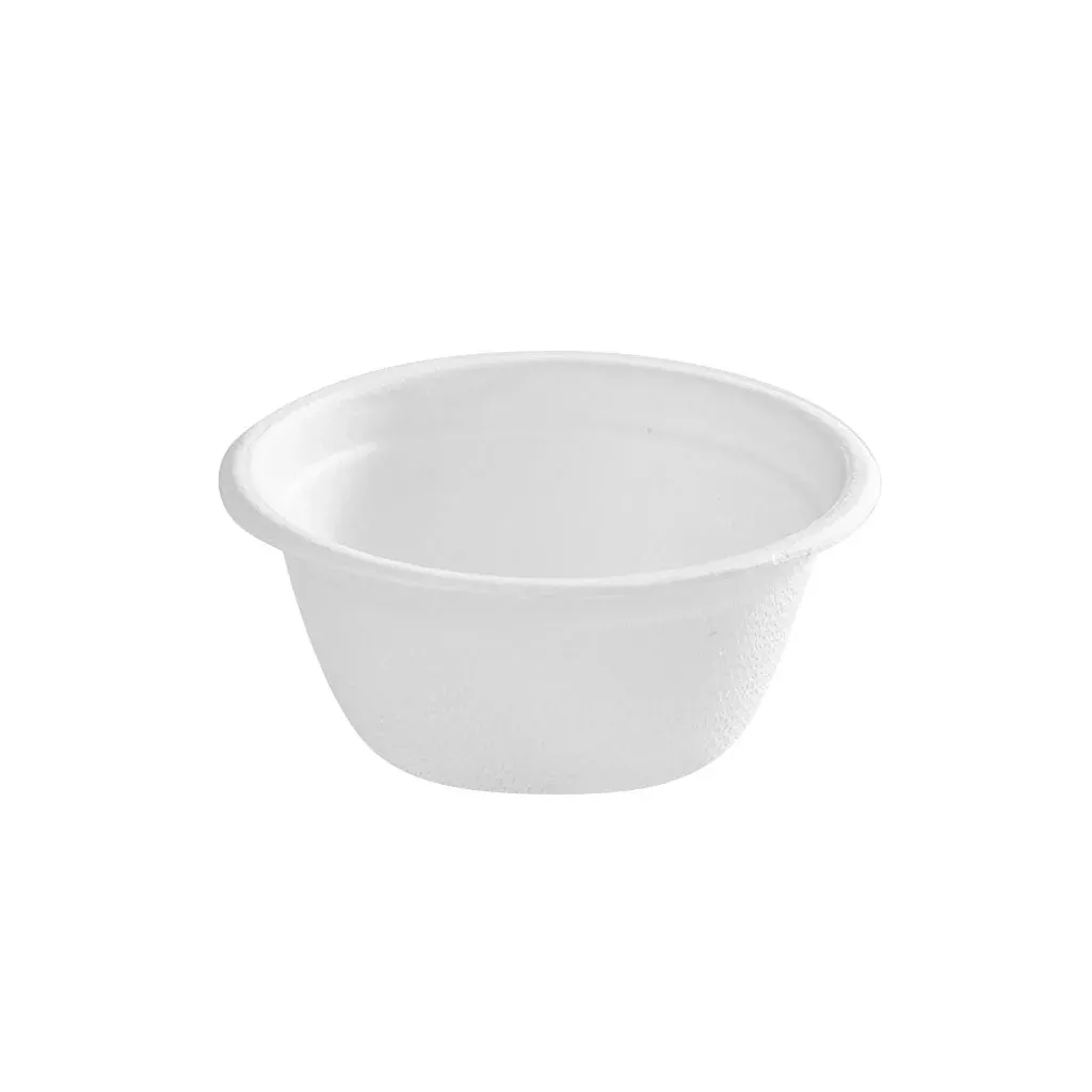 Compostable Portion Cups - Globe, Bagasse, 2 oz or 4 oz (Case of 2000), 6032 / 6034