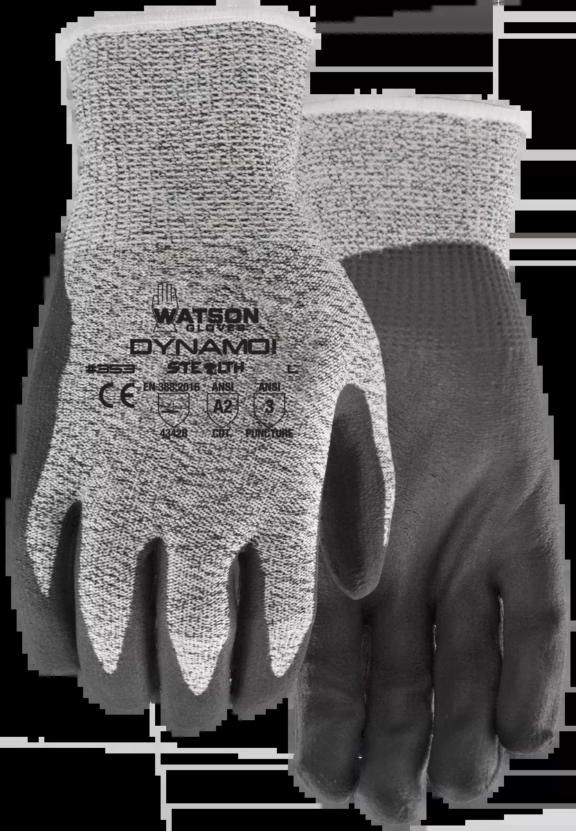 Cut Resistant Gloves - Watson Gloves Stealth Dynamo, 353