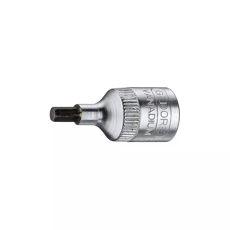 GEDORE IN203 Screwdriver Bit, Socket 1/4" Hex 3 mm