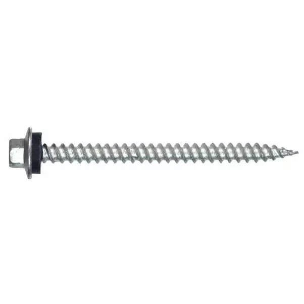 Hillman Hex Washer Self‑piercing Sheeter Screw – 25‑piece Gray Ceramic Set