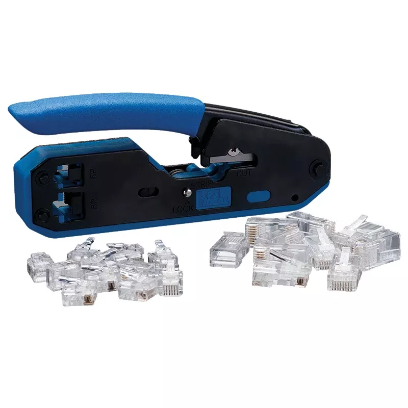 Ideal 33-396 Data/Voice Modular Plug Crimp Tool Kit
