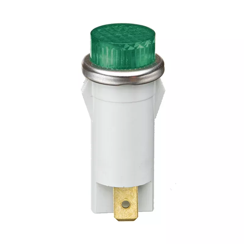 Ideal 777211 Indicator Light, Green, 125V, Raised