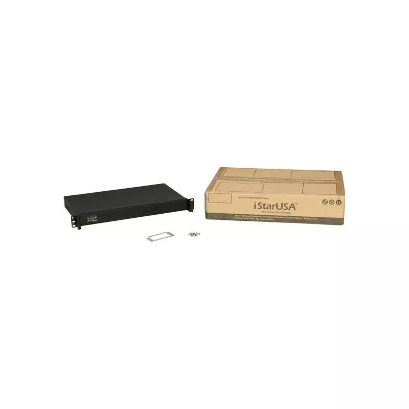 iStarUSA D-118V2-ITX-DT 1U Compact Server/Desktop mini-ITX Chassis