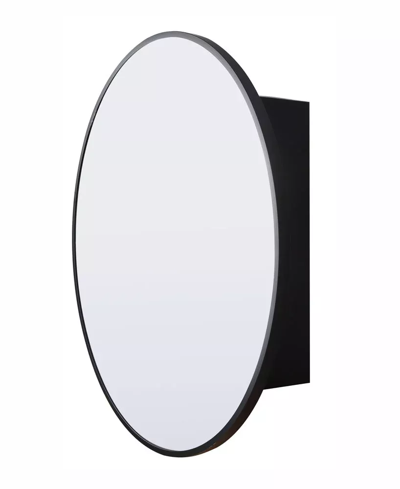 Medicine Cabinet - Canarm Wall-Mounted Round or Rectangular Cabinet MCHDC