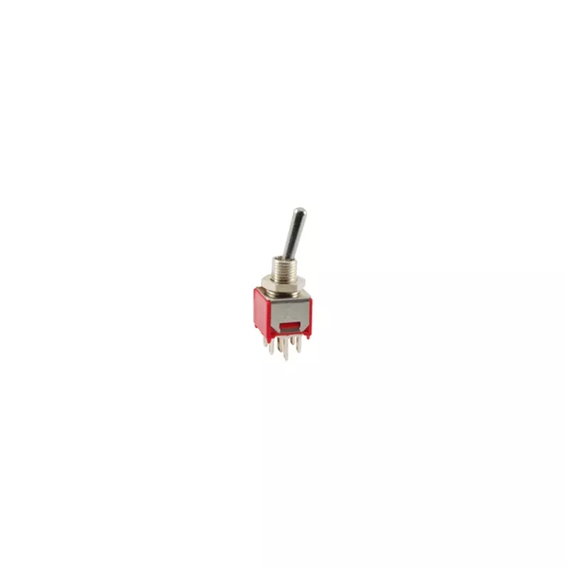 NTE Electronics 54-142 BAT HANDLE MINI TOGGLE 3A 125VAC SOLDER TERM .192" MOUNT