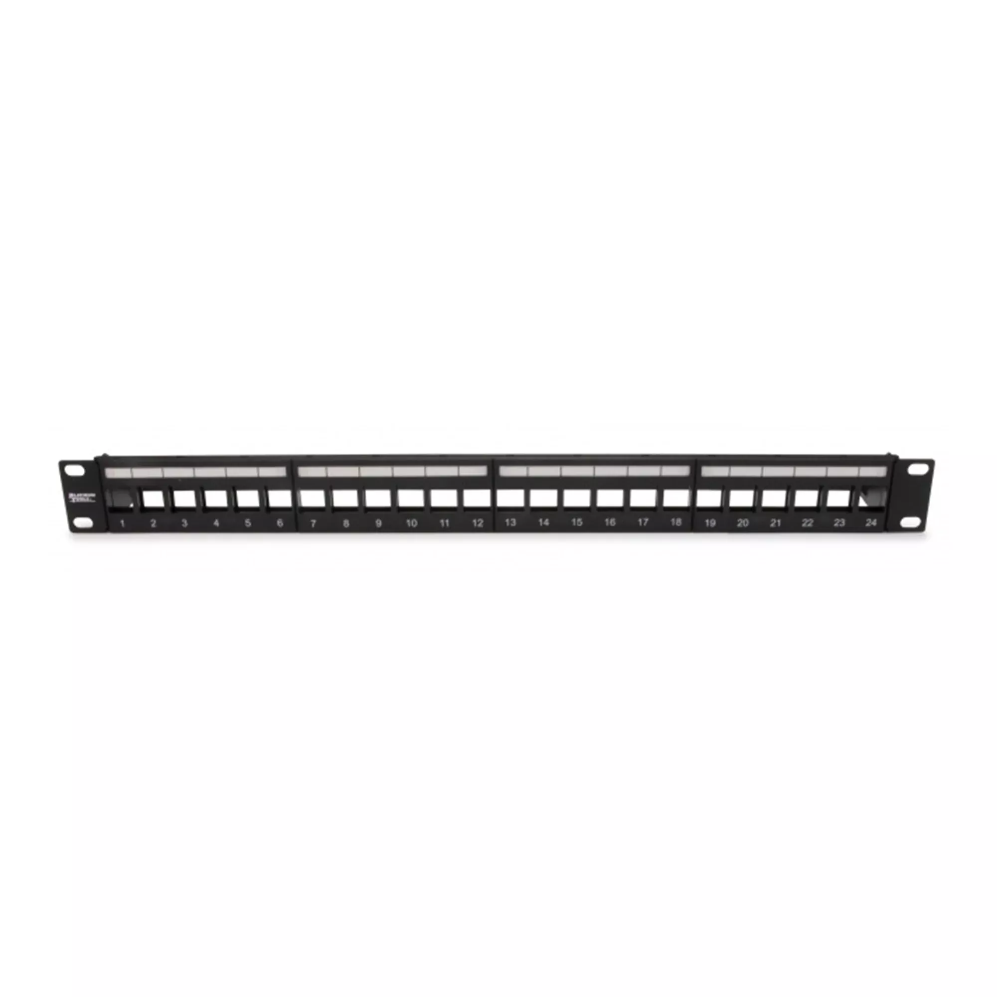 Platinum Tools 641-24U Unloaded Patch Panel, 24 Port, Unshielded