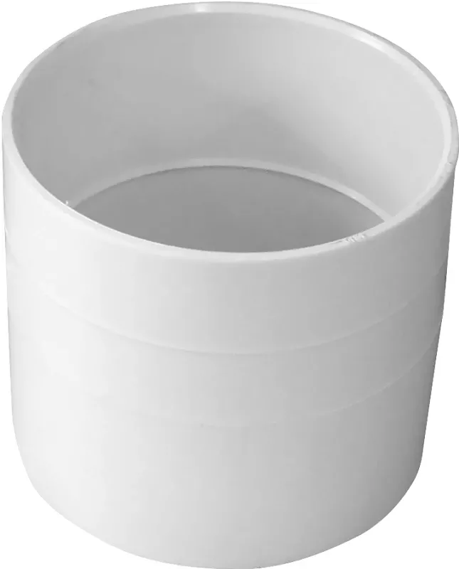 PVC Pipe Sewer & Drain Coupling, 4 In.