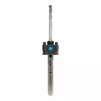 Rapid Core Eject Quick-change Hole Saw Arbor + Hex 10 Pilot, 1/2 In.