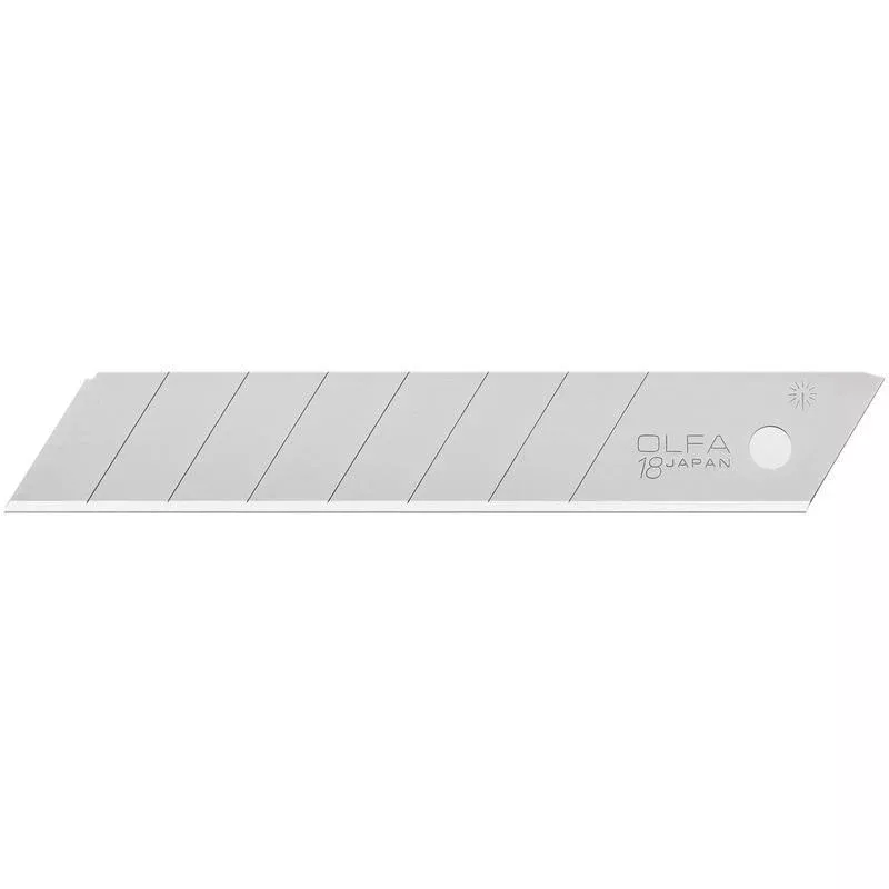Replacement Blade - OLFA 18mm LB Silver Snap Blades, Various Pack Quantities