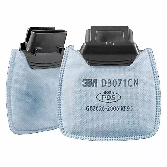 Respirator Filter - 3M Secure Click™ Particulate Filter, (Case of 100) D3071