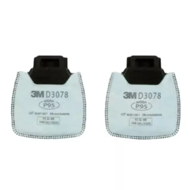 Respirator Filter - 3M Secure Click™ Particulate Filter with Nuisance Level Organic Vapour Relief (Case of 100) D3097