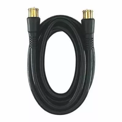 RG6 Coaxial Cable, Black, 3 Ft.