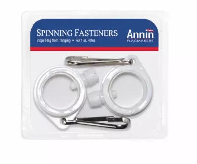 Rotating Flag Pole Ring, 1.25-In., 2-Pk.