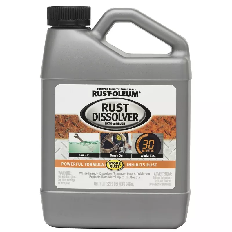Rust Dissolver, Water-based, 1-qt.