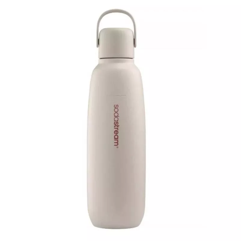 Sand 30‑ounce Reusable Carbonation Bottle – Single Pack