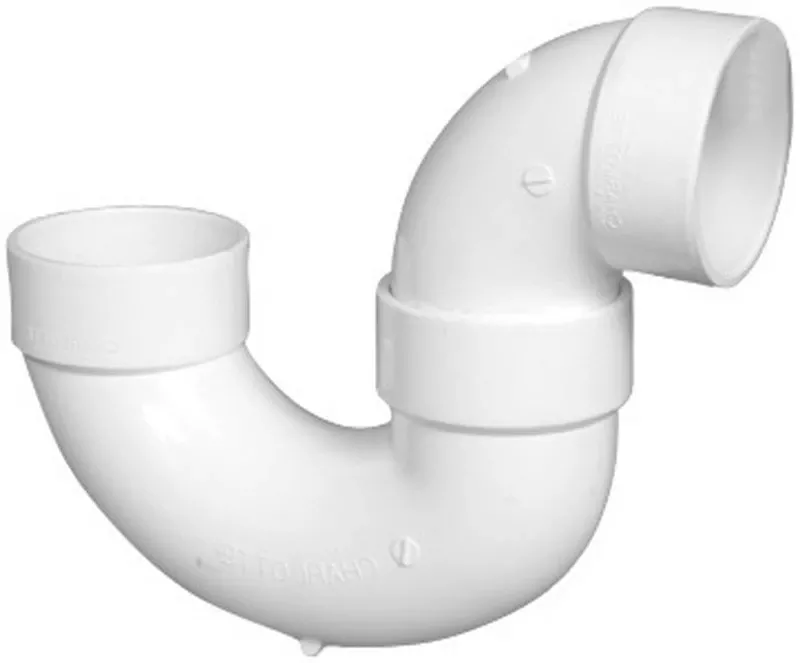 Schedule 40 PVC P-Trap, 2 In.