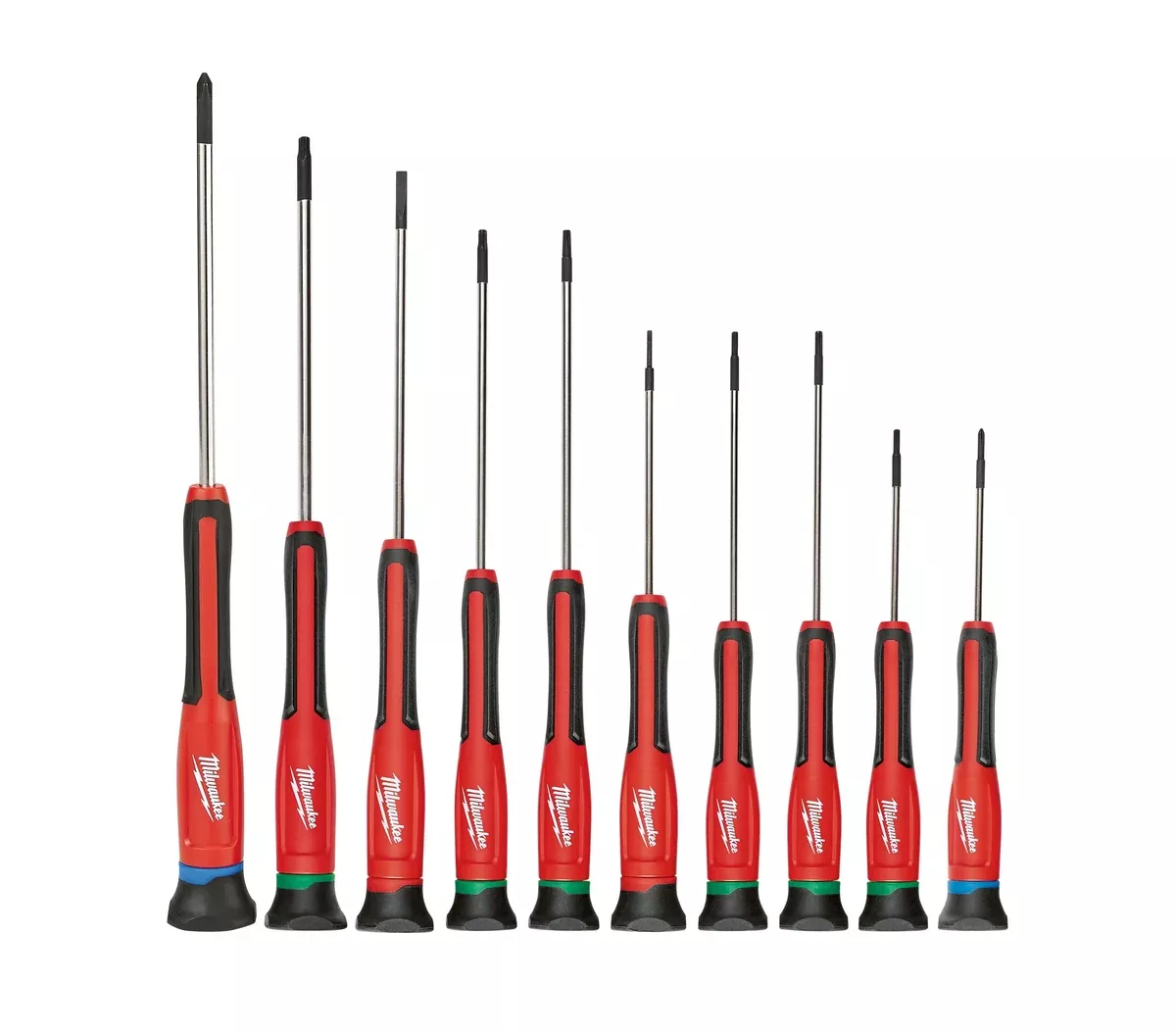 Screwdriver - Milwaukee 10PC Precision Screwdriver Set, 48-22-2612