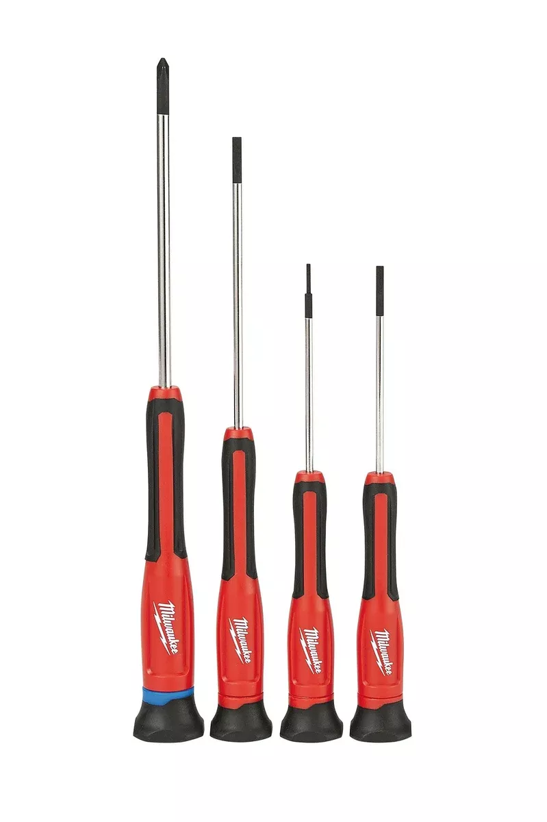 Screwdriver - Milwaukee 4PC Precision Screwdriver Set, 48-22-2604