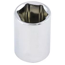 Socket - Jet, 1/4" DR x 1/4" Regular Chrome Socket, 025008