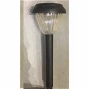 Solar LED Light, Black Plastic