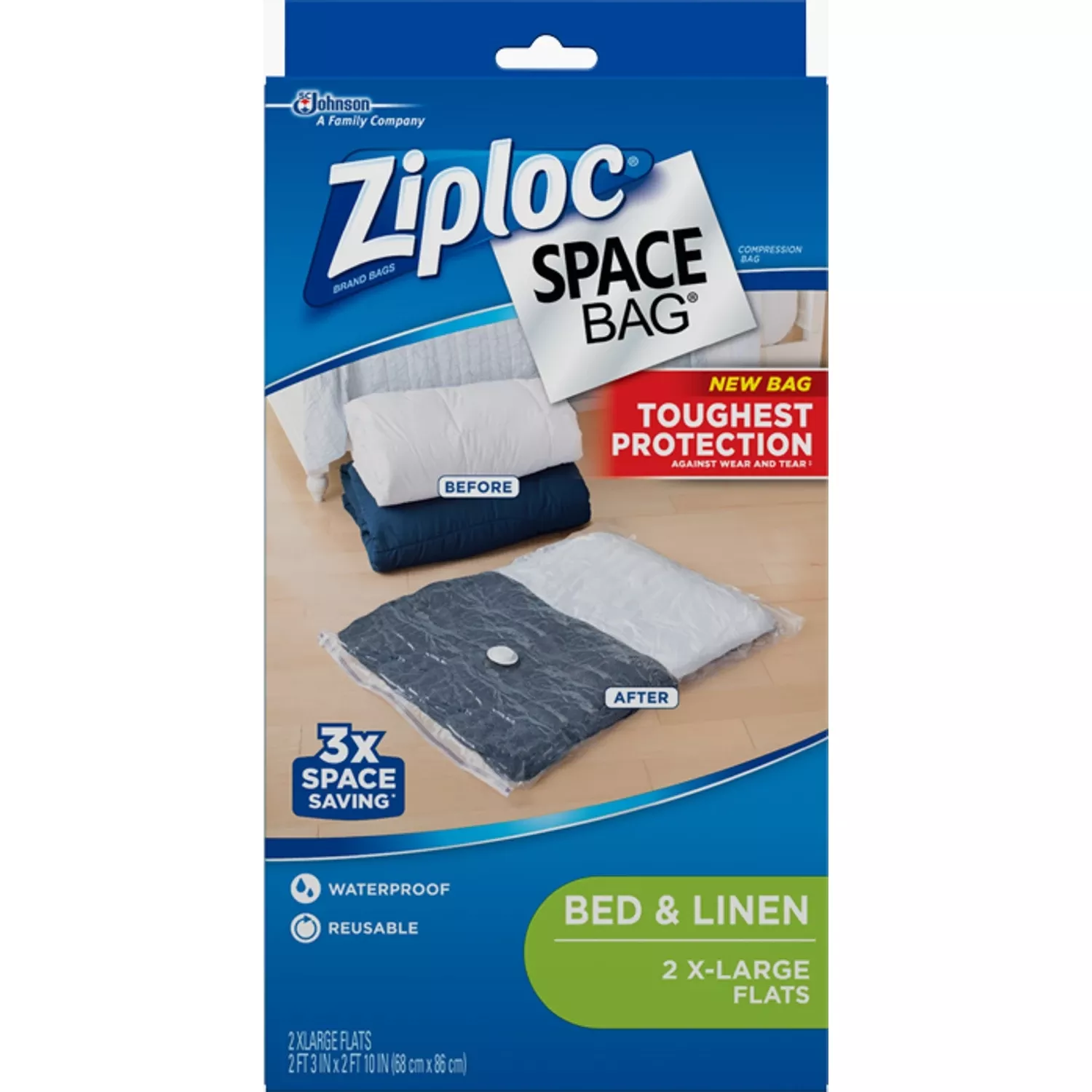 Space Bag, X Large, 2-Pk.