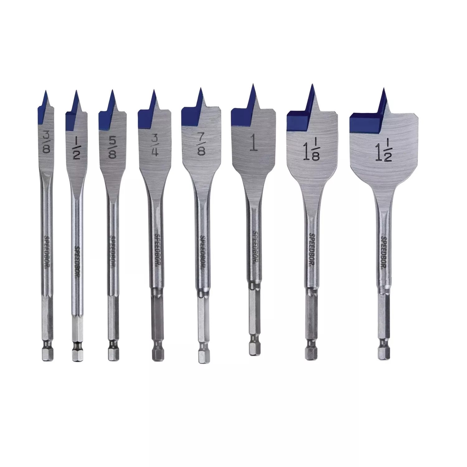Speedbor Pro Spade Drill Bit Set, 8-pc.