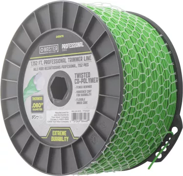 String Grass Trimmer Line, Best, Green, .080 In. Dia. x 1152 Ft.