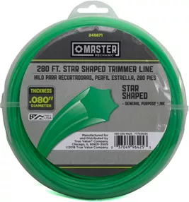 String Grass Trimmer Line, White, .080 In. Dia. x 280 Ft.