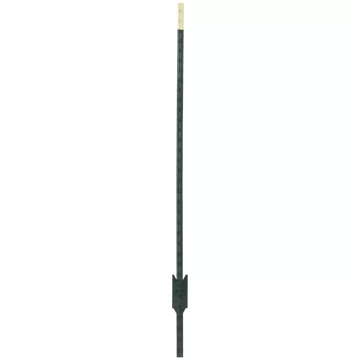 Studded T-Post, Green, 5-Ft.