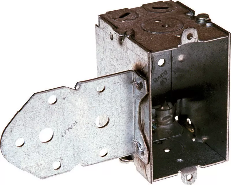 Switch Box Corner, Long B Bracket, 3 x 2-1/2 In. Deep