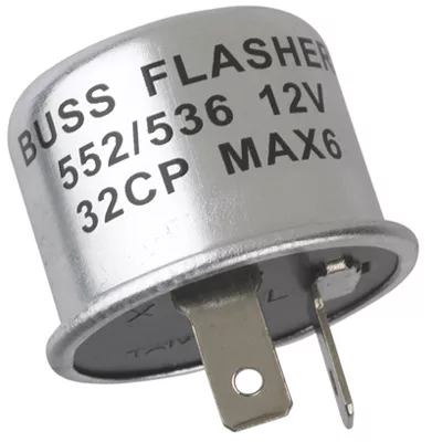 Thermal Electronic Flasher, 12V, 12.8A