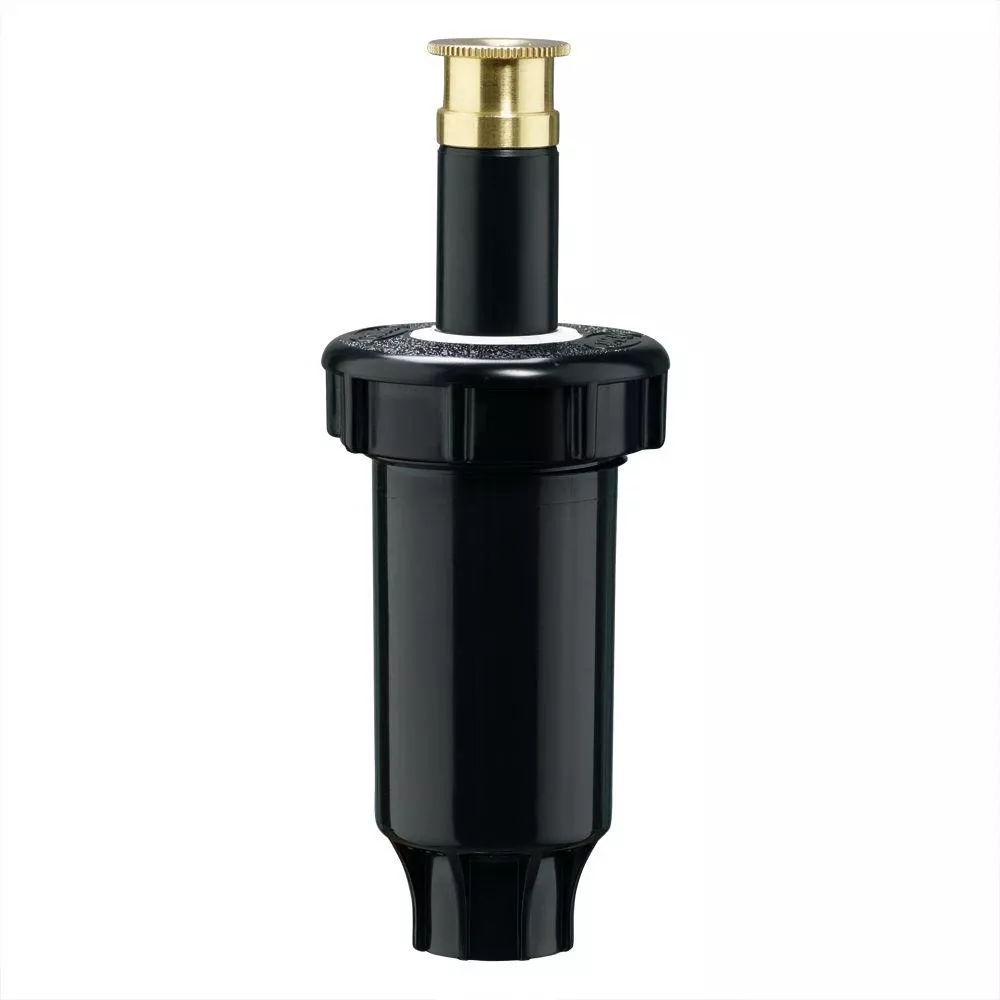 Underground Sprinkler Pop-Up, 2-In., Brass Nozzle, Full Pattern