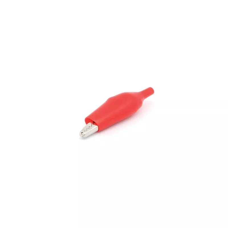 Velleman CM6R 44MM Alligator Clip-Red Boot
