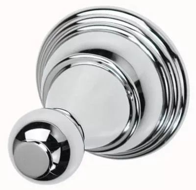 Vintage Robe Hook, Chrome