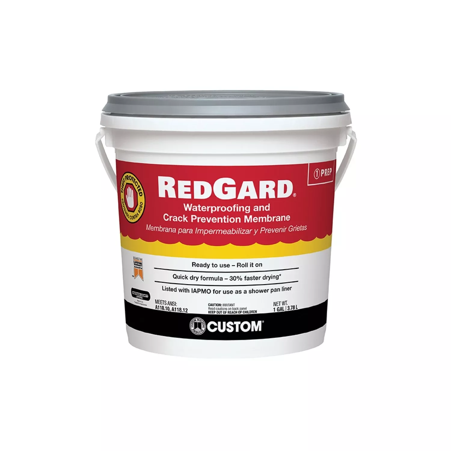 Waterproofing/Crack Prevention Membrane, 1-Gal.