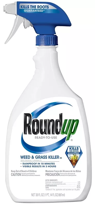 Weed & Grass Killer, 30 Oz. Ready-to-use