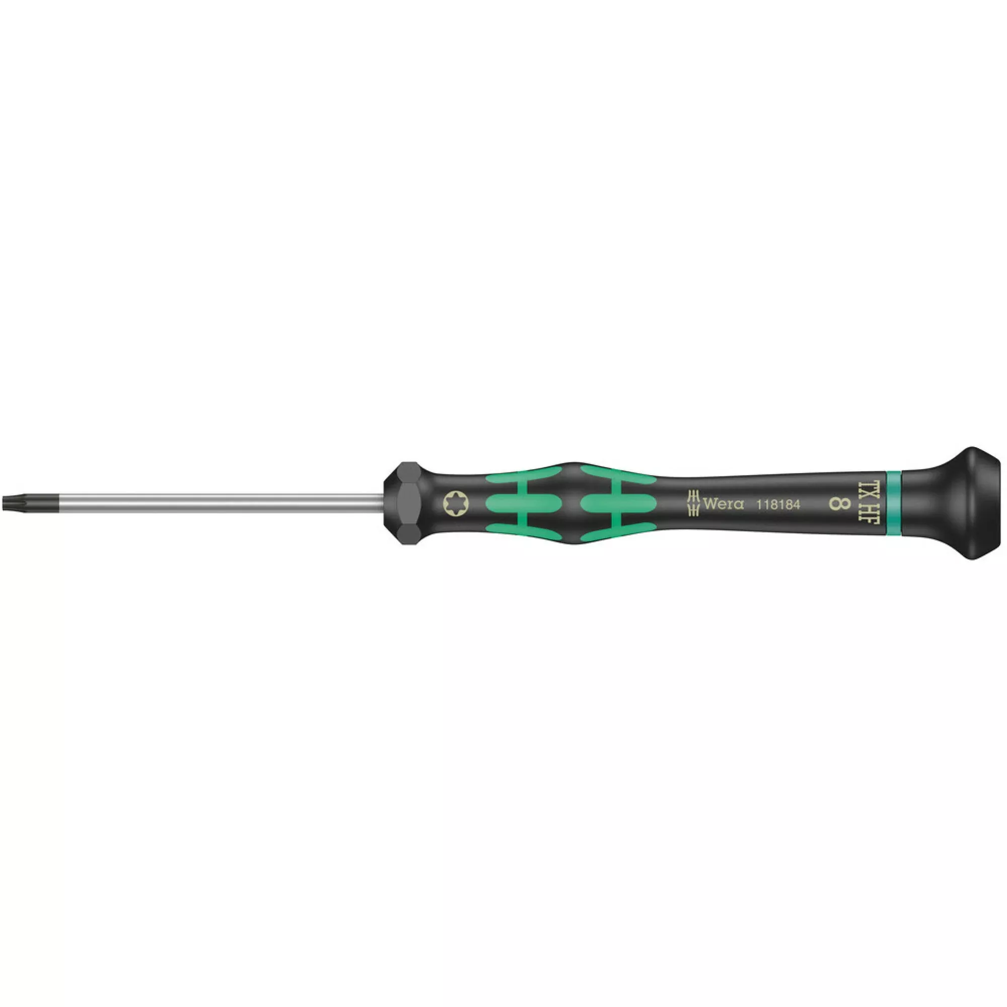 Wera 2067 TORX HF Screwdriver with holding function for electronic applications, TX 4 x 40 mm