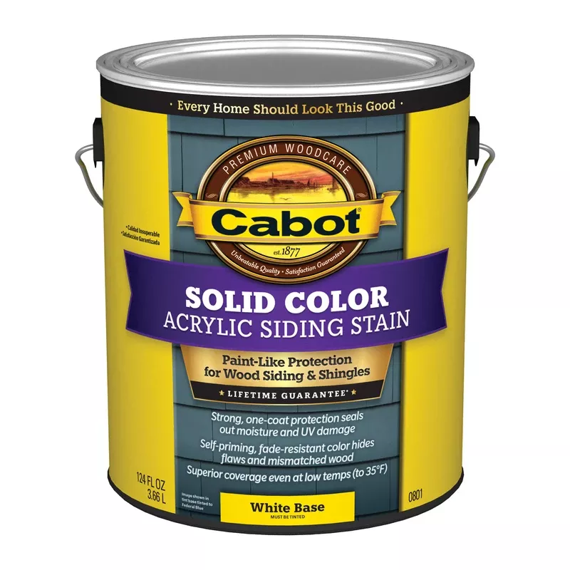 White Base Acrylic Stain, 1-gallon