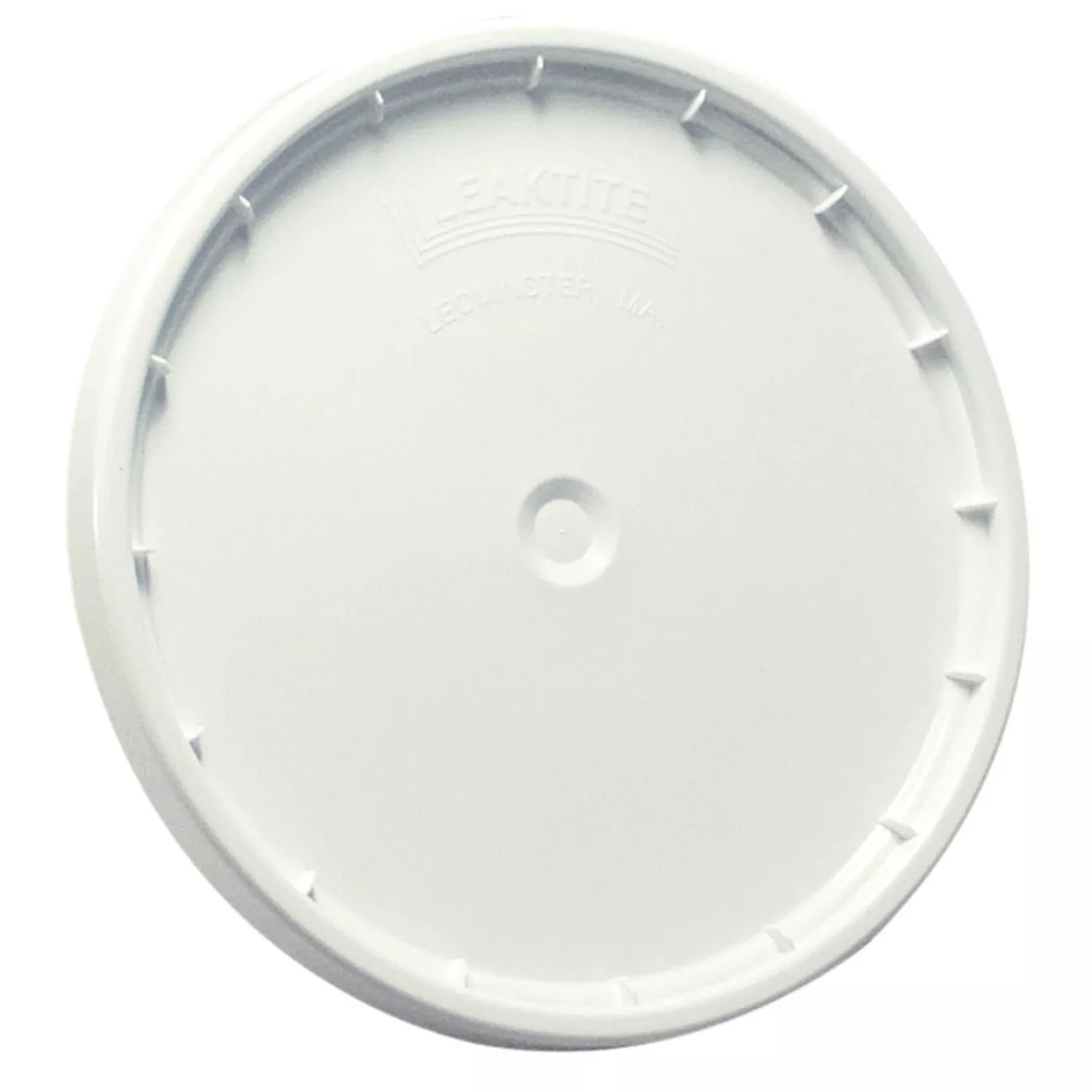 White Plastic Pail Lid, 5-gallons