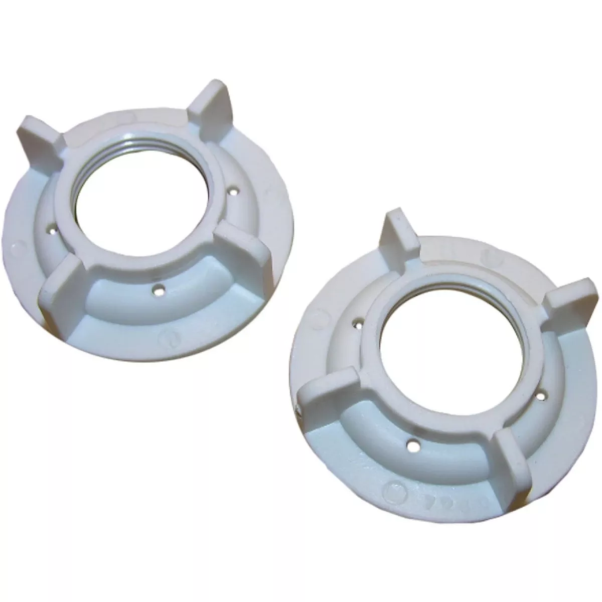Winged Jam Nut, Plastic, 1/2 In. IP, 2-Pk.