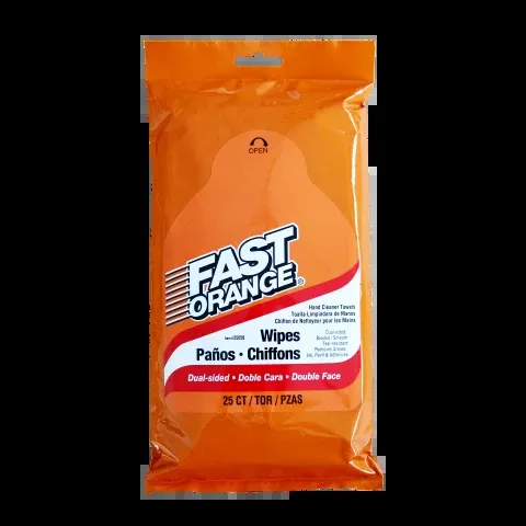 Wipes - Permatex FAST ORANGE Wipes, 25050