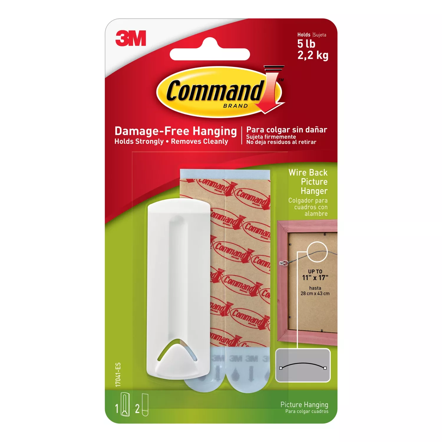 Wire-Backed Picture Hanger