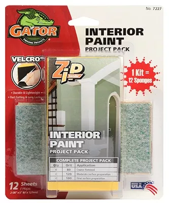 Zip 13-Pc. Hook & Loop Hand Sanding Block Kit
